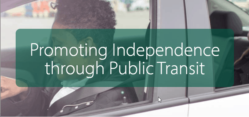 Promoting Independence Webinar