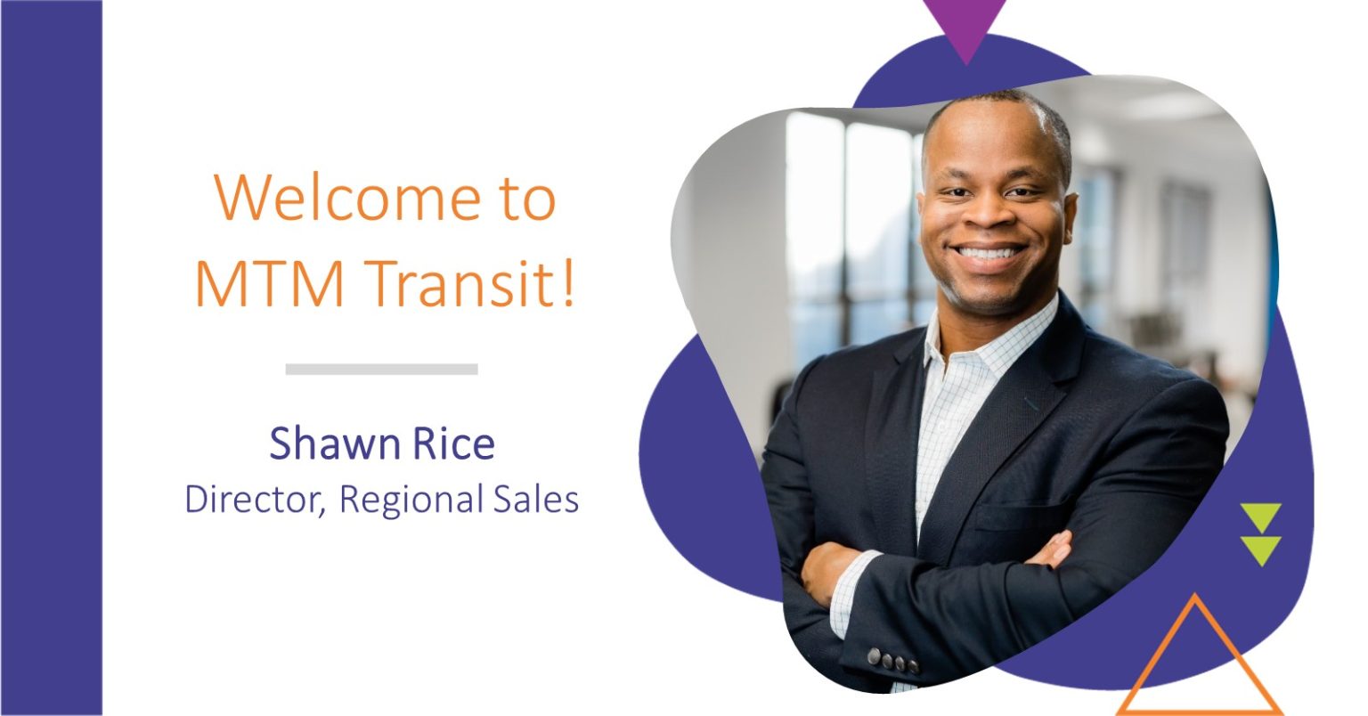 Shawn Rice Joins MTM Transit as Director, Regional Sales