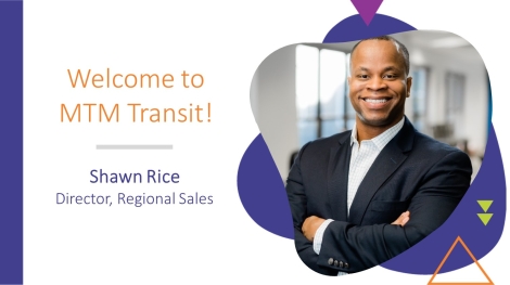 MTM Transit recently welcomed a new addition to our strategic sales team: Director, Regional Sales Shawn Rice. Meet Shawn, a results-driven leader with a long-term history of success in partnering with transit agencies to solve their most complex challenges!