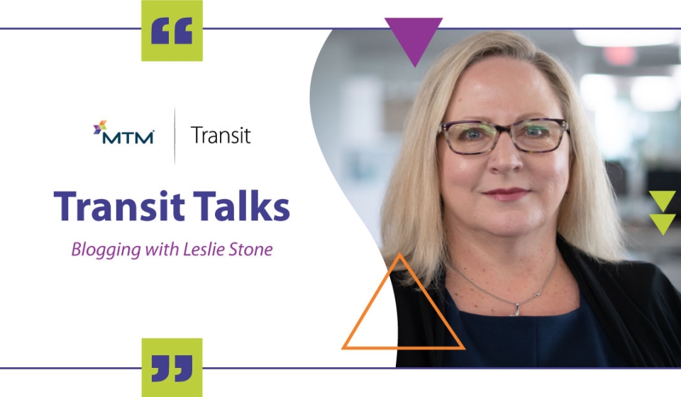 Transit Talks with Leslie Stone is here! Leslie dives into the importance of DEI at MTM Transit, and in the transit industry in general.