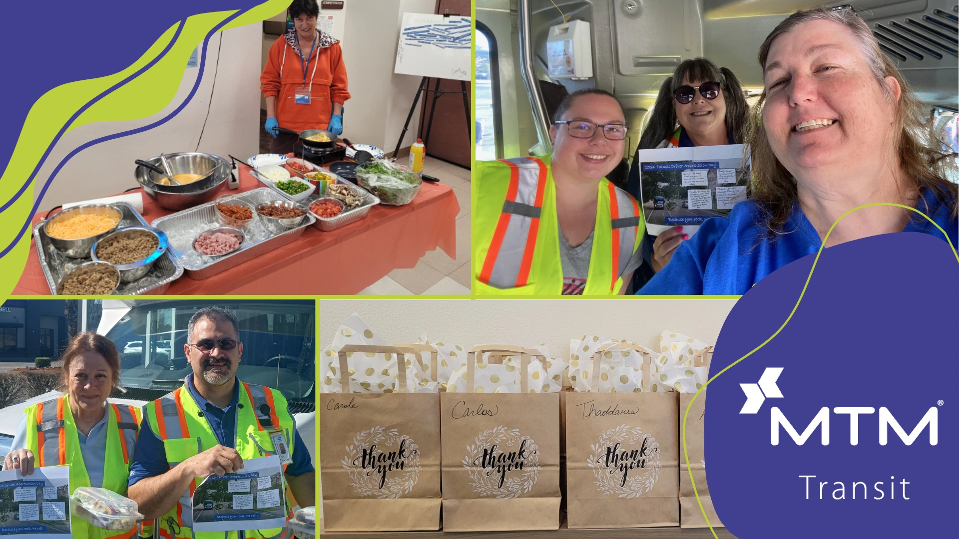 On March 18, MTM Transit celebrated National Transit Driver Appreciation Day, when we honored our drivers. They keep our communities moving!