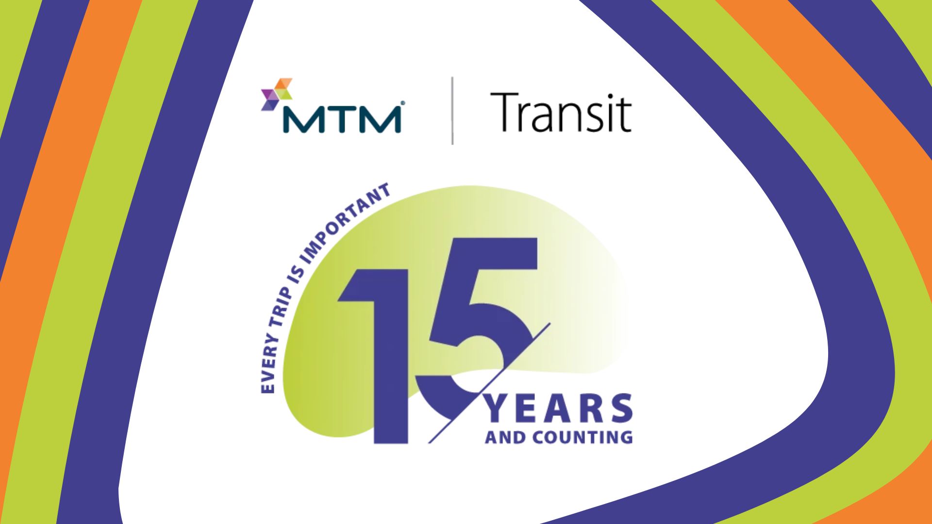 Join us as we celebrate 15 years of MTM Transit! We’re sharing 15 fun facts that highlight our journey and commitment to safe transportation.