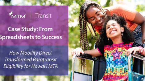 Mobility Direct transformed the County of Hawaii Mass Transit Agency's paratransit eligibility process. Find out how in this case study!