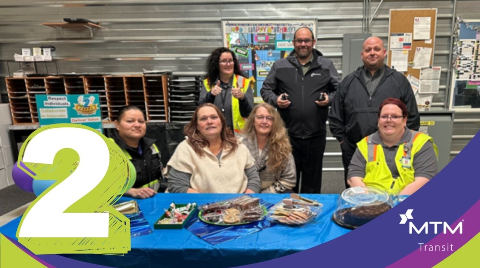 Cheers to our team in Salem, Oregon on their two-year anniversary of operations with the Salem Area Mass Transit District (SAMTD)!