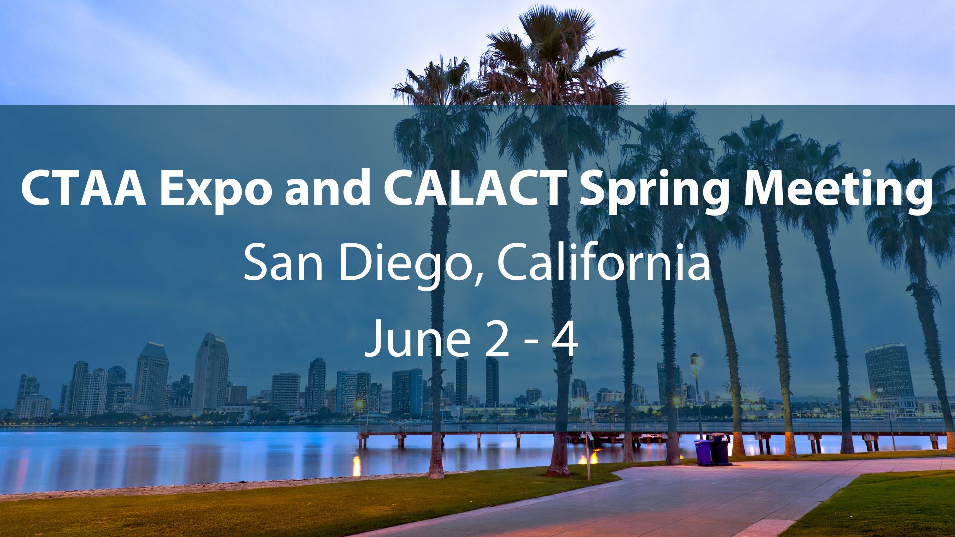 We're gearing up for the joint CTAA EXPO and CALACT Spring Meeting in early June! Visit us at Booth 328 to explore our transit solutions.
