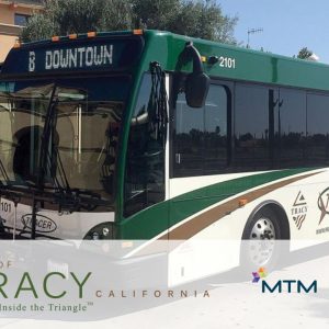 MTM Transit has been re-awarded a contract with the City of Tracy to operate TRACER transit, continuing nearly a decade of service.