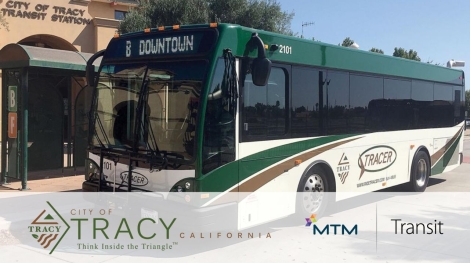 MTM Transit has been re-awarded a contract with the City of Tracy to operate TRACER transit, continuing nearly a decade of service.