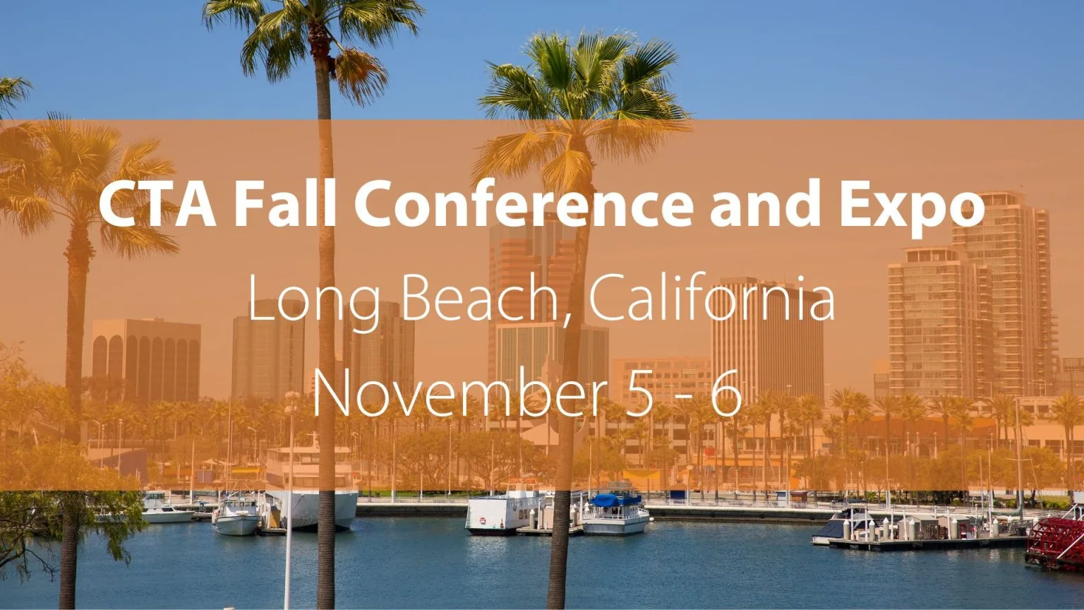 Join MTM Transit's team at the 60th Annual CTA Fall Conference and Expo in Long Beach, California at Booth #525.