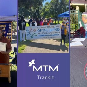 MTM Transit celebrated the White Cane Awareness Walk in San Joaquin, supporting the visually impaired community with transit resources.