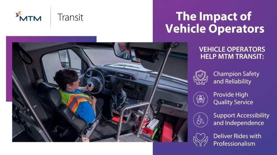 Discover how MTM Transit vehicle operators deliver safe, reliable, and compassionate service every day to passengers nationwide.