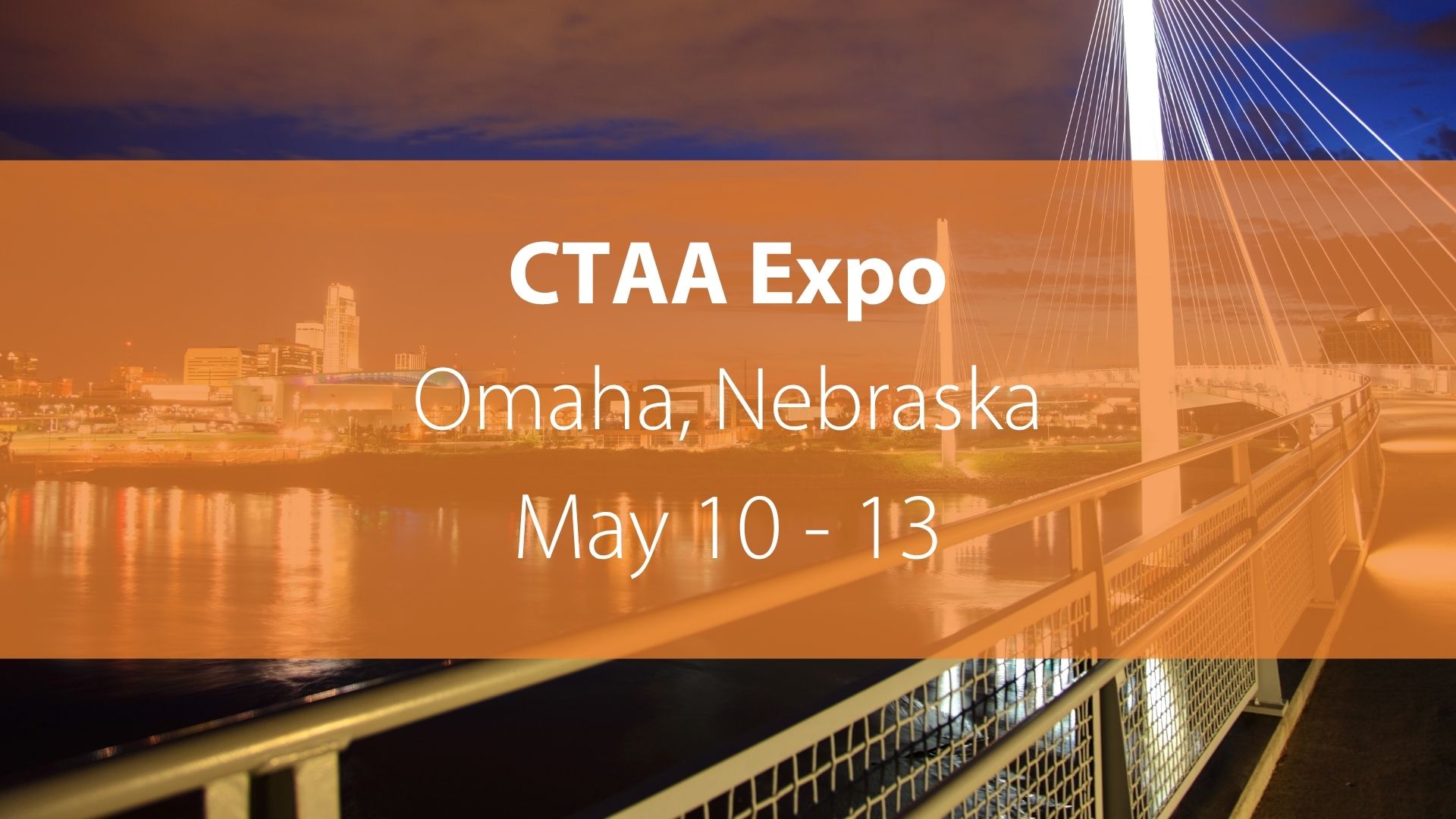 We’re excited to exhibit at this year’s CTAA Expo May 10–13 at Booth 1018. Stop by to meet the MTM Transit team!
