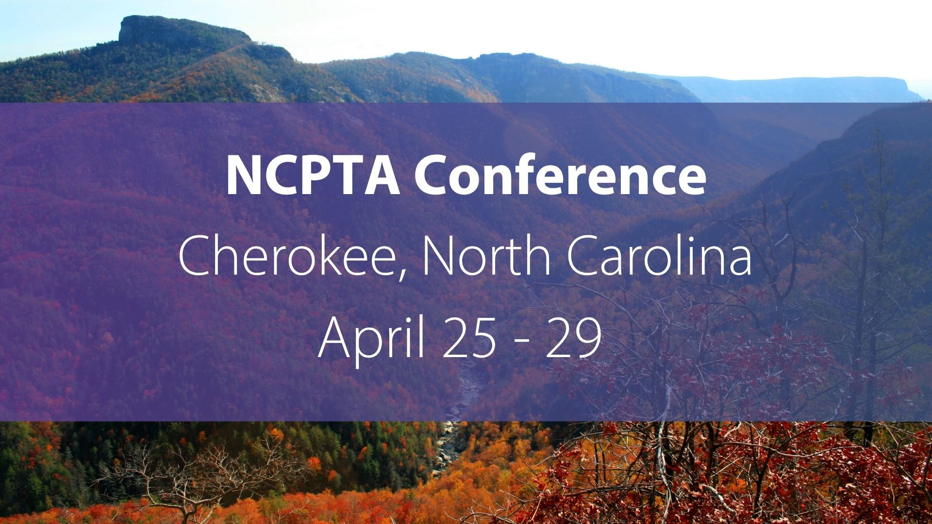 Our team will be at the NCPTA Conference April 25–29. If you’re heading to Cherokee, visit our booth to explore our transportation solutions.